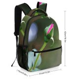 yanfind Children's Backpack  Bud Flower Plant Sprout Saratoga  Usa Rose Preschool Nursery Travel Bag