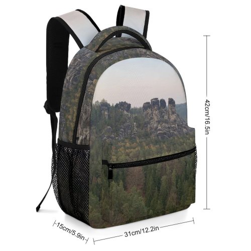 yanfind Children's Backpack Cliff Outdoors  Plant Tree Nationalpark Schsische Schweiz Bad Schandau Deutschland Plateau Preschool Nursery Travel Bag