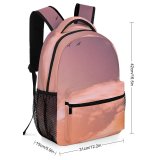 yanfind Children's Backpack Amazing Golden Beautiful Clouds Sunset Avian Aviary Outdoors Hour Flying Android Preschool Nursery Travel Bag