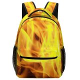 yanfind Children's Backpack Fire Flames Coals Flame Camping Mountains Heat Preschool Nursery Travel Bag
