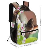 yanfind Children's Backpack Flower Plant Butterfly Insect Invertebrate  HQ  Honey   Portrait Preschool Nursery Travel Bag