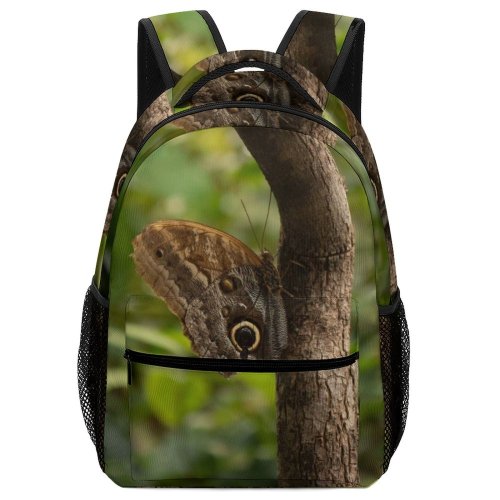 yanfind Children's Backpack Butterfly Lizard Reptile Insect Invertebrate Plant Tree Moth Trunk Public Domain Preschool Nursery Travel Bag