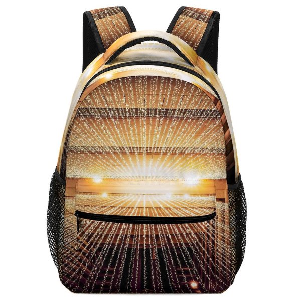 yanfind Children's Backpack Flares Data Sunflare Abstract Gold Light Free Future Website Texture Stock Preschool Nursery Travel Bag