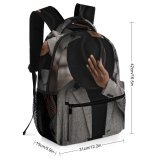 yanfind Children's Backpack  Focus Posing Guy Depth Headwear Fashionable Photoshoot Field Neutral Wear Fashion Preschool Nursery Travel Bag