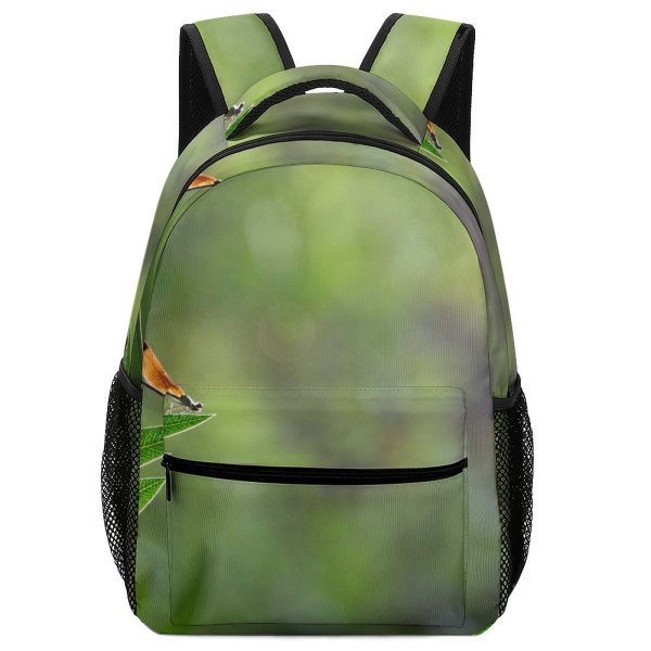 yanfind Children's Backpack Insect Forest Wildlife Leaf Macro Butterfly Organism Plant Invertebrate Preschool Nursery Travel Bag