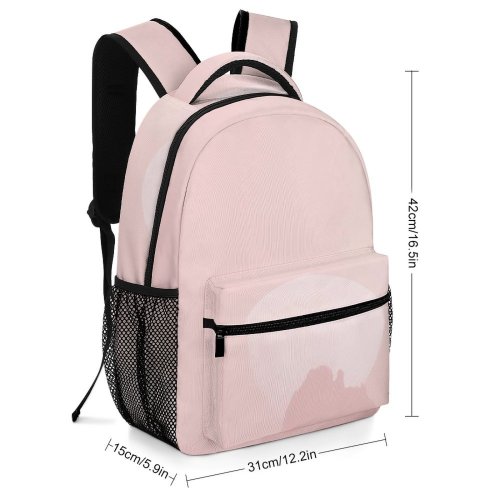 yanfind Children's Backpack Backlit Fog Scenery Iphone Samsung  Foggy Scenic IPhone  Dawn Sky Preschool Nursery Travel Bag