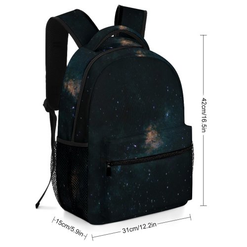 yanfind Children's Backpack Astrophotography Milky Space Nebula Galaxy Cosmos Stellar Celestial Astronomy Starry  Sky Preschool Nursery Travel Bag