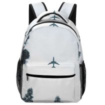 yanfind Children's Backpack Aeroplane Forest Airplane Aircraft Plane Iphone  Transportation Outdoors Flying Scenic IPhone Preschool Nursery Travel Bag