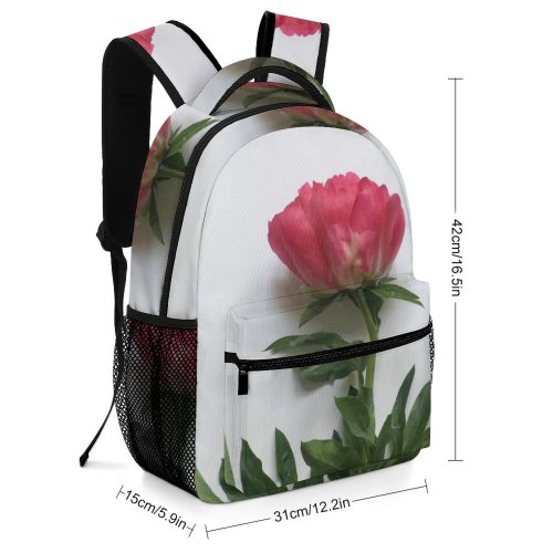 yanfind Children's Backpack Flower Plant Rose  Berlin Deutschland Peony Peonies Bouquet Spring Floral Inspiration Preschool Nursery Travel Bag