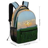 yanfind Children's Backpack Countryside West Pictures Grassland Outdoors Bandung Rahayu Free Birds Java Field Preschool Nursery Travel Bag