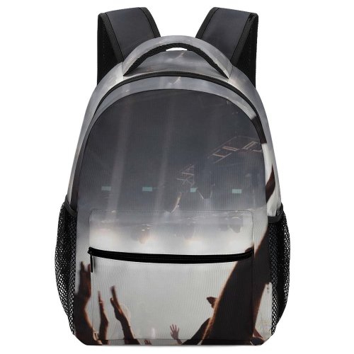 yanfind Children's Backpack Backlit Festival Entertainment Lights Hands Crowd Audience Church Applause Live Clapping Spotlight Preschool Nursery Travel Bag