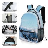 yanfind Children's Backpack Di Pictures Winter Outdoors Stock Snow Tree Wandern Alps Nago Preschool Nursery Travel Bag