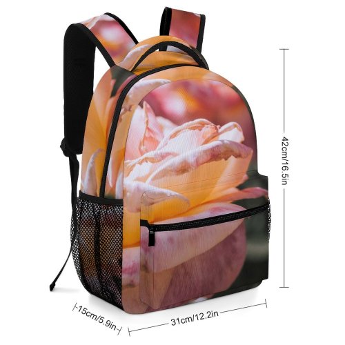yanfind Children's Backpack Flower Plant  Rose Petal Geranium Spring Warm HQ Public Domain Preschool Nursery Travel Bag