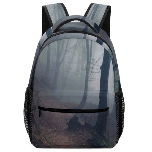 yanfind Children's Backpack Grey Outdoors Fog Mist Land Public Domain Preschool Nursery Travel Bag