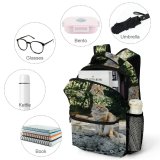 yanfind Children's Backpack Plant Blurred Daylight  Tree Alone Pet Homeless Outdoors City Street Town Preschool Nursery Travel Bag