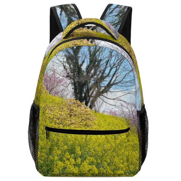 yanfind Children's Backpack Farm Free Rural Field Grassland Countryside Outdoors Stock Images Meadow Preschool Nursery Travel Bag