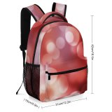 yanfind Children's Backpack Festive Focus Magic Design Shining Illuminated Lights Formation Blurred Glitter Sparkle Preschool Nursery Travel Bag