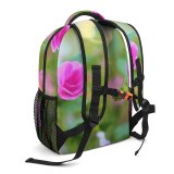 yanfind Children's Backpack  Flower Geranium Plant Rose Petal Creative Commons Preschool Nursery Travel Bag