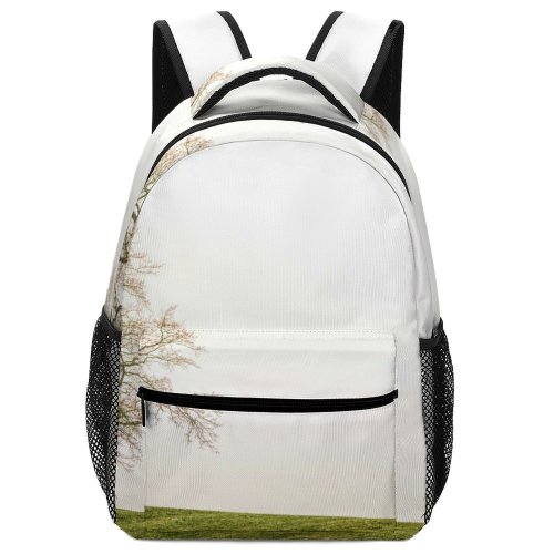 yanfind Children's Backpack Grass Landscape Tree Daylight Field Outdoors Rural Scenic Branches Sunlight Countryside Preschool Nursery Travel Bag