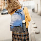 yanfind Children's Backpack Cliff Outdoors  Range Peak Rocks Promontory Mesa Scenery Sky Plateau Ocean Preschool Nursery Travel Bag