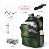 yanfind Children's Backpack  Flower Geranium Plant Rose Petal Purple Preschool Nursery Travel Bag