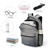 yanfind Children's Backpack Grey Fog Outdoors Mist Art Landscape Wildscape Moody Chill Dramatic Drama Melancholy Preschool Nursery Travel Bag