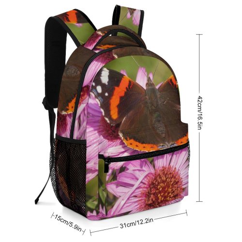 yanfind Children's Backpack Butterfly Insect Invertebrate Stoke On Trent Uk Bee Honey Birds Monarch Plant Pollen Creative Preschool Nursery Travel Bag