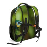 yanfind Children's Backpack  Beautiful Wild Neck Avian Colorful Colour Wildlife Portrait Tropical Peafowl Outdoors Preschool Nursery Travel Bag