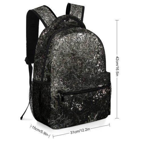 yanfind Children's Backpack Countryside Abies Planter Plant Woodland Forest Creative Pictures Outdoors Tree Fir Preschool Nursery Travel Bag