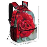 yanfind Children's Backpack  Soft Leaves Rose Shahrak Naft Garden Plant Free Khuzestan Happy Preschool Nursery Travel Bag