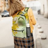 yanfind Children's Backpack Flower Plant  Pollen Apiaceae Vegetation Orchid Botanical Greenery Forest Artsy Garden Preschool Nursery Travel Bag