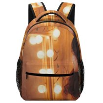 yanfind Children's Backpack Art Girl Travel Energy Design Decoration Light Lights Portrait Mirror Fashion Bulbs Preschool Nursery Travel Bag