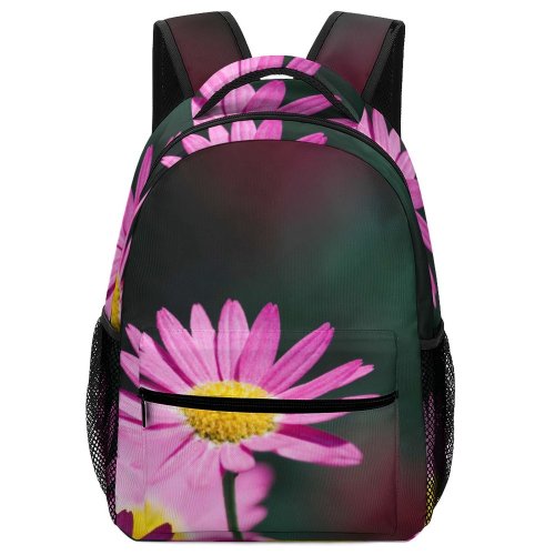 yanfind Children's Backpack Flower  Flora Plant Daisies Daisy Aster Beauty Phistil Depth Field Sunny Preschool Nursery Travel Bag