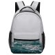 yanfind Children's Backpack Boat Fog Sea Foggy Ocean Venice Preschool Nursery Travel Bag