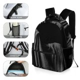 yanfind Children's Backpack Dark Photoshoot Fashion Portrait Depression Studio Contrast Art Model Pose Cloth Preschool Nursery Travel Bag