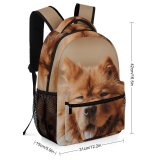 yanfind Children's Backpack Dog Nala Pet Pictures Chow Furry Images Preschool Nursery Travel Bag