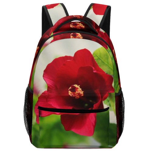 yanfind Children's Backpack  Flower Plant Rose Pollen Geranium Petal Hibiscus Public Domain Preschool Nursery Travel Bag