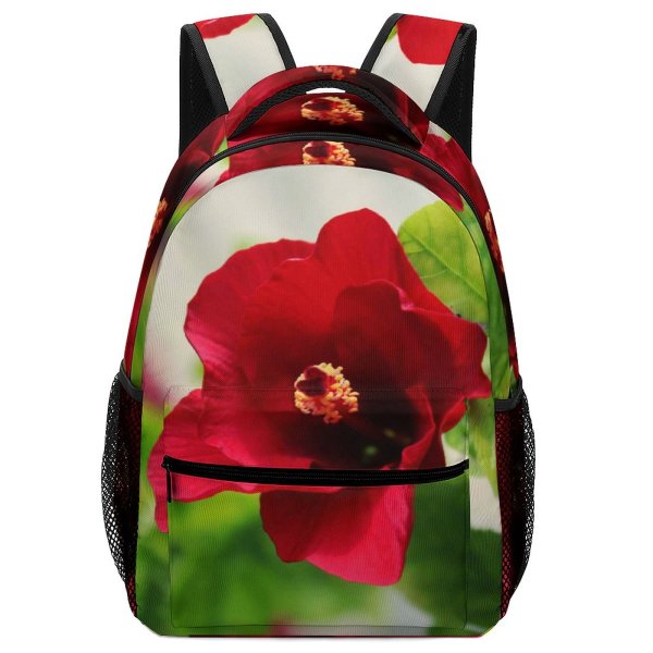 yanfind Children's Backpack  Flower Plant Rose Pollen Geranium Petal Hibiscus Public Domain Preschool Nursery Travel Bag