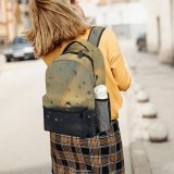 yanfind Children's Backpack  H Rainbow Window Waterdrops  Droplets Glass  O Raindrops Liquid Preschool Nursery Travel Bag