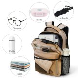 yanfind Children's Backpack Family Design Lamp Cozy Window Room Bed Comfort Luxury Comfortable Minimalist Preschool Nursery Travel Bag