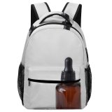 yanfind Children's Backpack Floral Dark Pastel Design Delicate Perfume Flask Soft Tender Petal Preschool Nursery Travel Bag