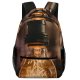 yanfind Children's Backpack  Focus Lightbulb Shining Illuminated Filament Lamp Electricity Energy Hanging Light Luminescence Preschool Nursery Travel Bag