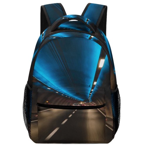 yanfind Children's Backpack Drive Expressway Time Guidance Hurry Movement Downtown Lapse Fast Traffic Travel Preschool Nursery Travel Bag