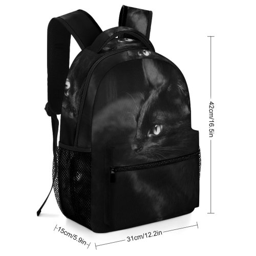 yanfind Children's Backpack Kitty Pet Felidae Whiskers Field Cute Focus  Adorable Depth Cat Preschool Nursery Travel Bag