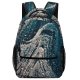 yanfind Children's Backpack Landscape Upward Fantasy Deep Pictures Outdoors Stock Grey  Monster Abstract Preschool Nursery Travel Bag