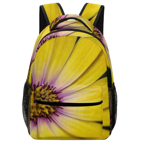 yanfind Children's Backpack Flower  Petal Flora Plant Bloom Floral Macro Outdoors Radiant Closeup Colorful Preschool Nursery Travel Bag