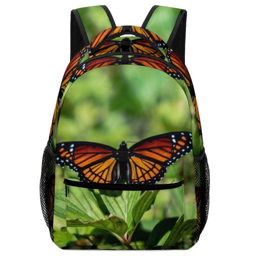 yanfind Children's Backpack Butterfly Insect Invertebrate Monarch Mermaid Pei  Bee Honey Summer Wildlife Love Preschool Nursery Travel Bag