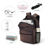 yanfind Children's Backpack Fog Outdoors Mist Grey Wood Forest Preschool Nursery Travel Bag
