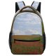 yanfind Children's Backpack Field Grassland Outdoors Countryside Mound Scenery Public Domain Preschool Nursery Travel Bag