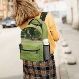 yanfind Children's Backpack Dog Pet Grass Plant Stock Preschool Nursery Travel Bag